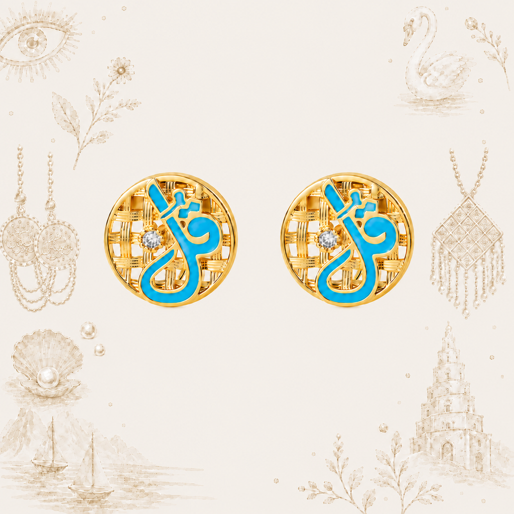 Qul Firozi Earring