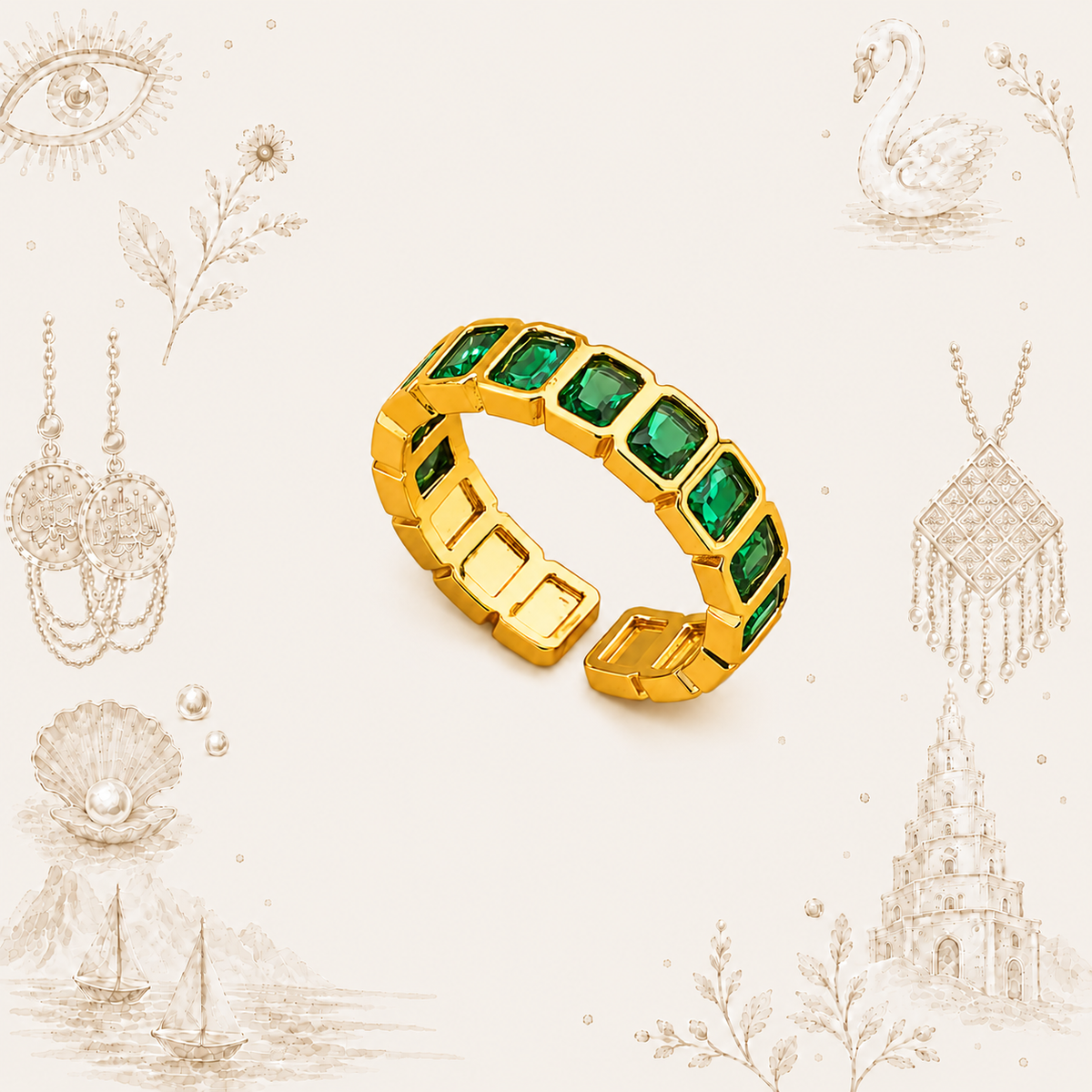 Rawda Ring