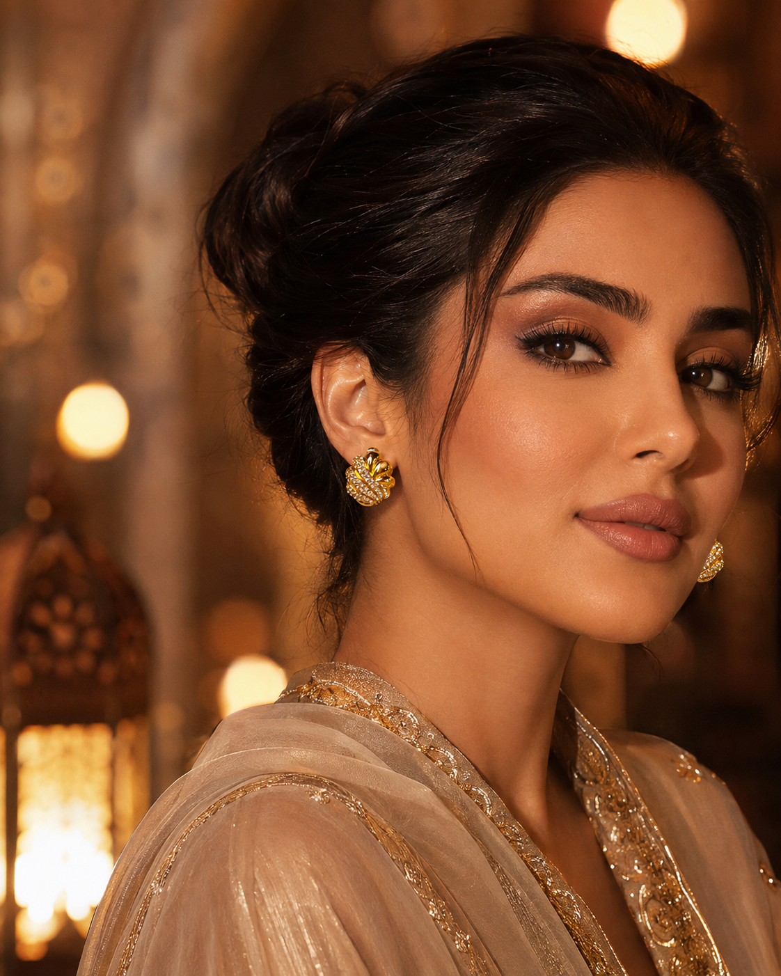 Noura Stud Earring