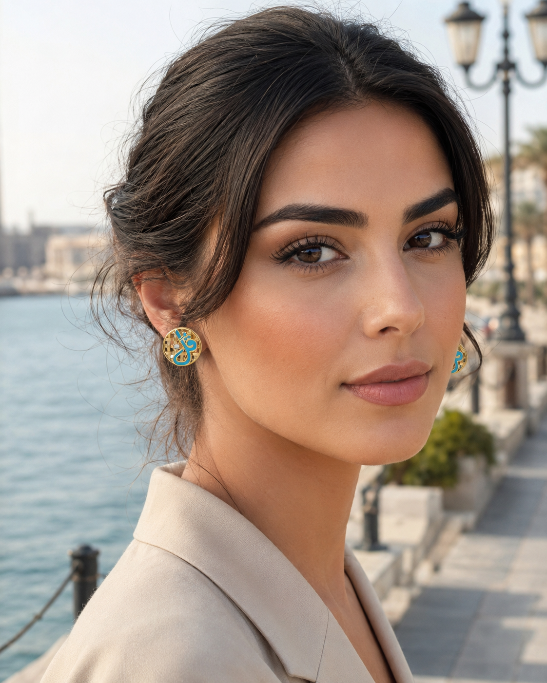 Qul Firozi Earring