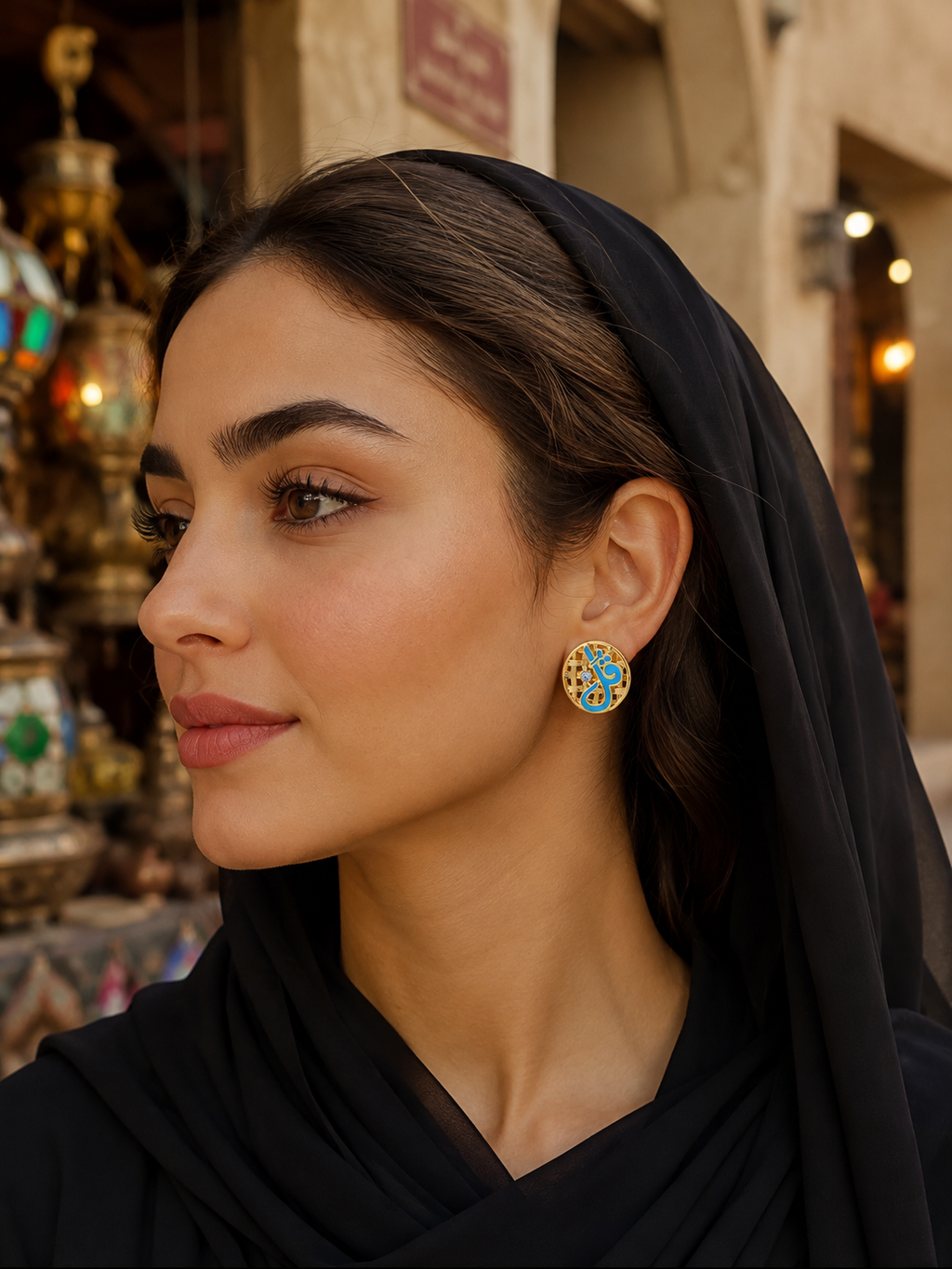 Qul Firozi Earring